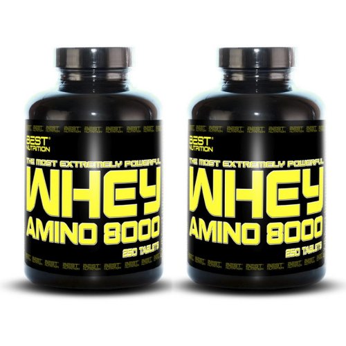 1+1 Zadarmo: Amino Whey 8000 od Best Nutrition