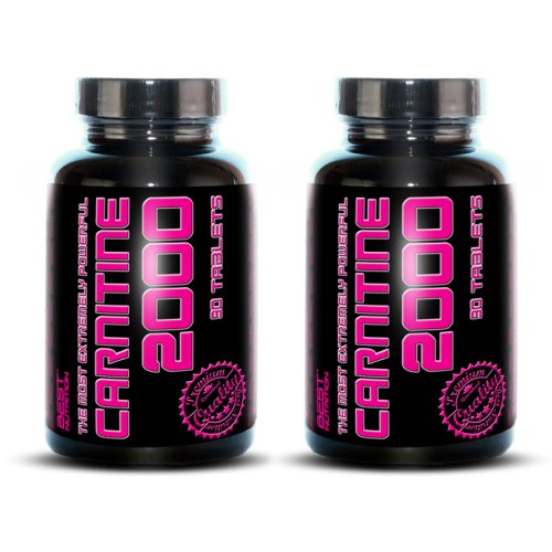 1+1 Zadarmo: Carnitine 2000 od Best Nutrition