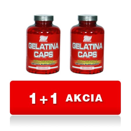1+1 Zadarmo: Gelatina Caps - ATP Nutrition