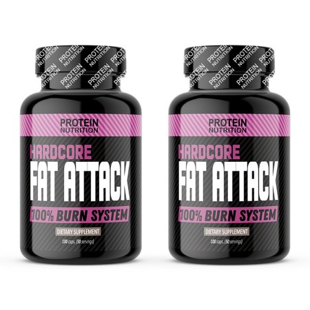 1+1 Zadarmo: Hardcore Fat Attack - Protein Nutrition