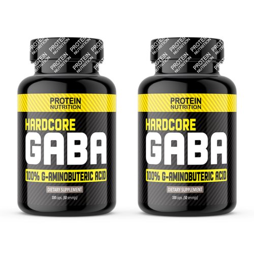 1+1 Zadarmo: Hardcore GABA - Protein Nutrition