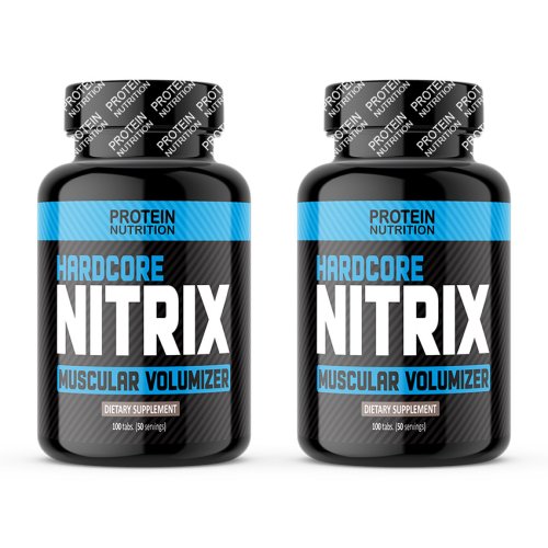 1+1 Zadarmo: Hardcore Nitrix - Protein Nutrition