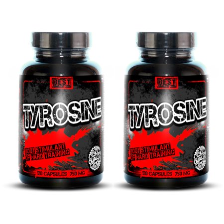 1+1 Zadarmo: Tyrosine od Best Nutrition
