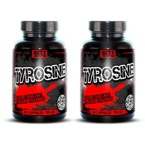 1+1 Zadarmo: Tyrosine od Best Nutrition