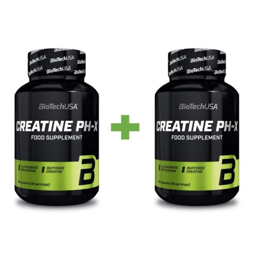 1 + 1 Zdarma: Creatine PH-X - Biotech USA