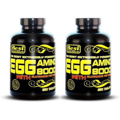 1+1 Zdarma: EGG Amino 8000 značky Best Nutrition