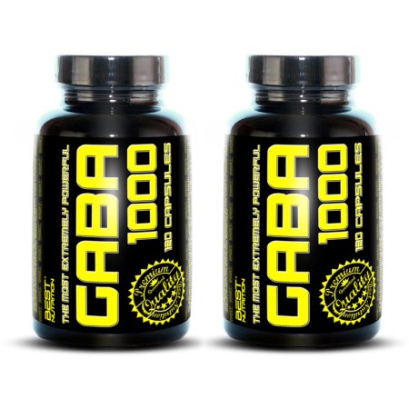 1+1 Zdarma: GABA 1000 značky Best Nutrition