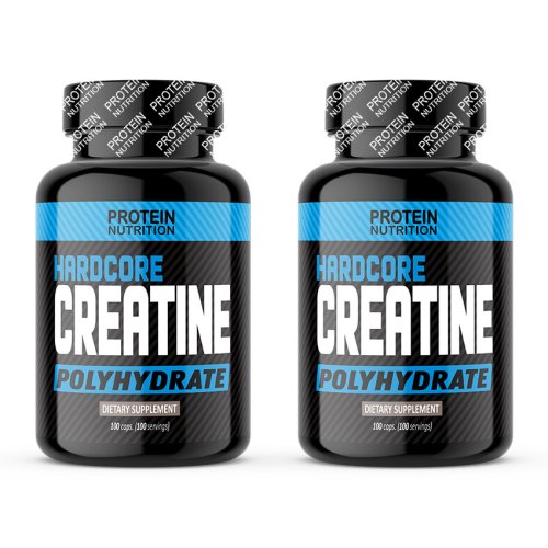 1+1 Zdarma: Hardcore Creatine Polyhydrate - Protein Nutrition