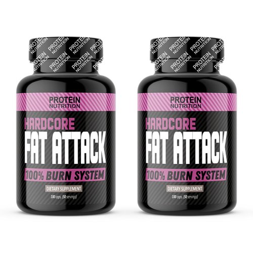 1+1 Zdarma: Hardcore Fat Attack - Protein Nutrition