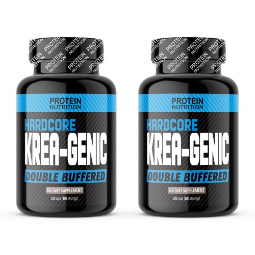 1+1 Zdarma: Hardcore Krea-Genic - Protein Nutrition
