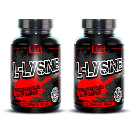 1 + 1 Zdarma: L-Lysine od Best Nutrition