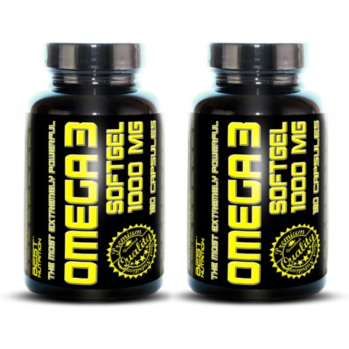 1 + 1 Zdarma: Omega 3 od Best Nutrition