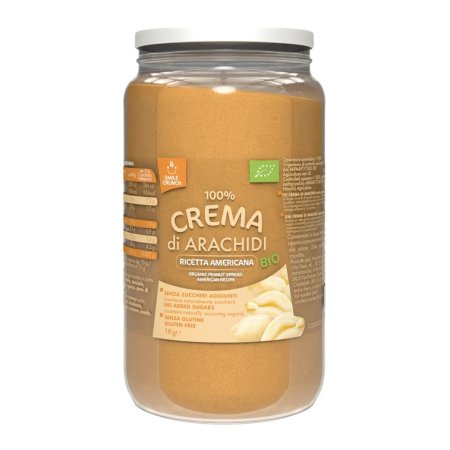 100% Crema Di Arachidi Bio Ricetta Americana - Smile Crunch