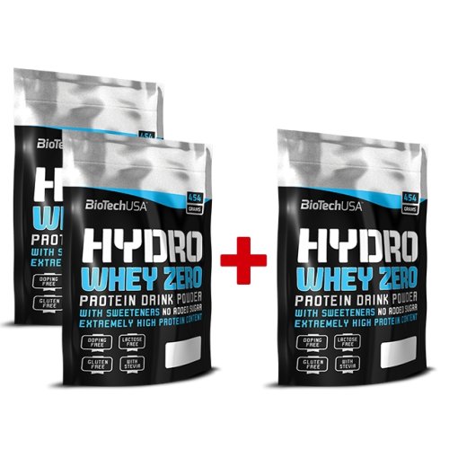 2+1 Zadarmo: Hydro Whey Zero od Biotech USA