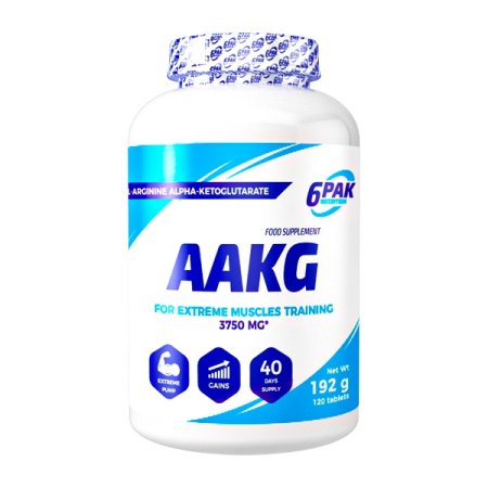 AAKG - 6PAK Nutrition