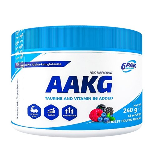 AAKG práškové - 6PAK Nutrition