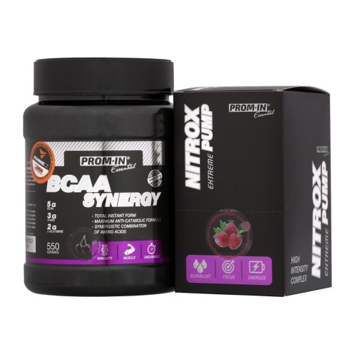 Akce: BCAA Synergy + Nitrox Pump - Prom-IN