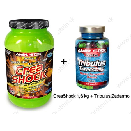 Akcia: CreaShock + Tribulus Zadarmo - Aminostar