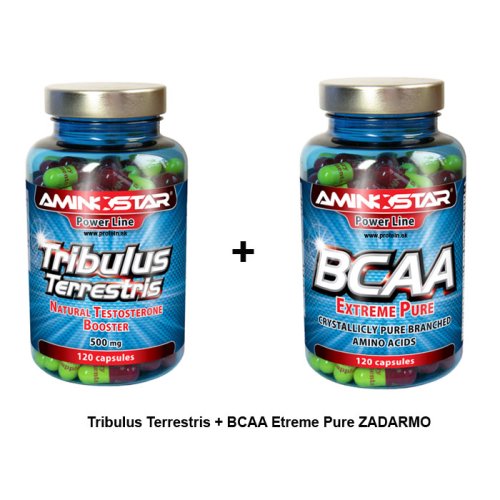 Akcia: Tribulus Terrestris + BCAA Zadarmo - Aminostar