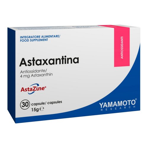 Astaxantin (zvyšuje svalovou vytrvalost a regeneraci) - Yamamoto