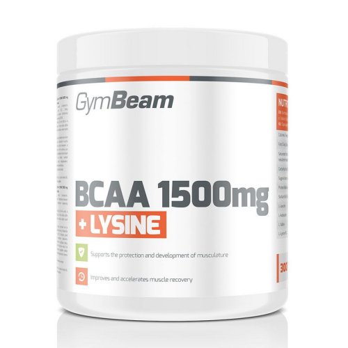 BCAA 1500 mg + Lysine od GymBeam