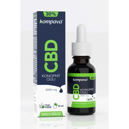 CBD konopný olej 30% - Kompava