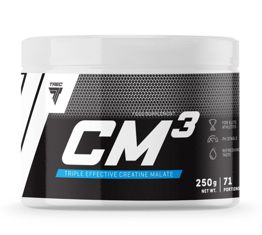 Trec CM3 Powder Kreatīna malāts 250 grami Trec CM3 Powder Kreatīna malāts 250 grami