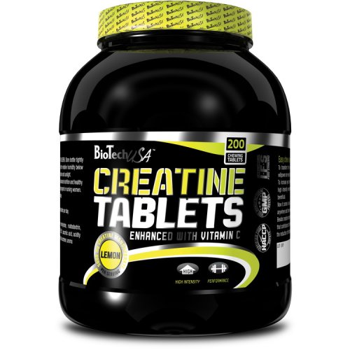 Creatinové tablety s príchuťou - Biotech USA