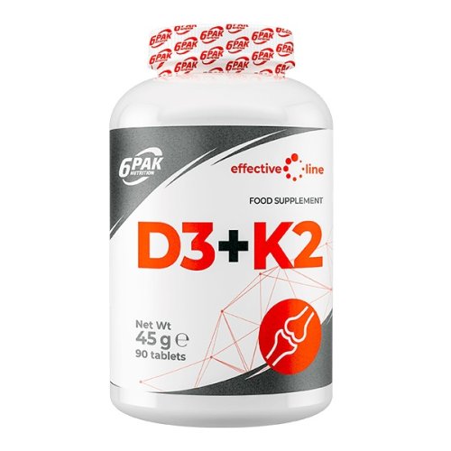 D3 + K2 - 6PAK Nutrition