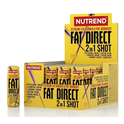 Fat Direct Shot (spalovač plus pumpa) - Nutrend