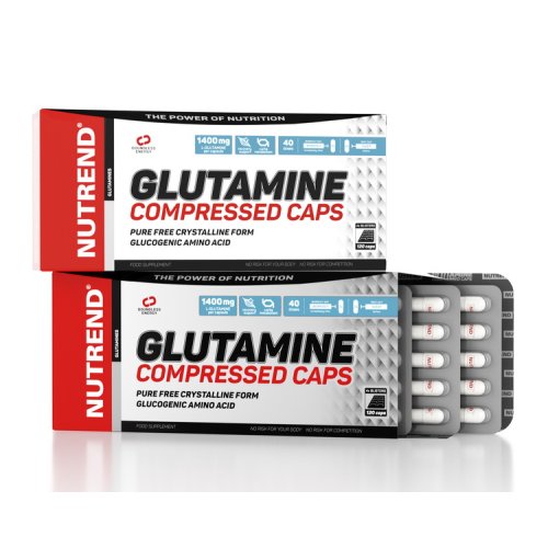 Glutamine Compressed Caps - Nutrend