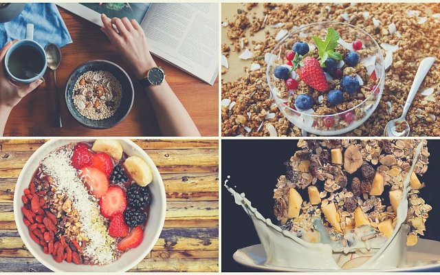 Dopřejte si královskou snídani, rychlý recept na zdravé müsli