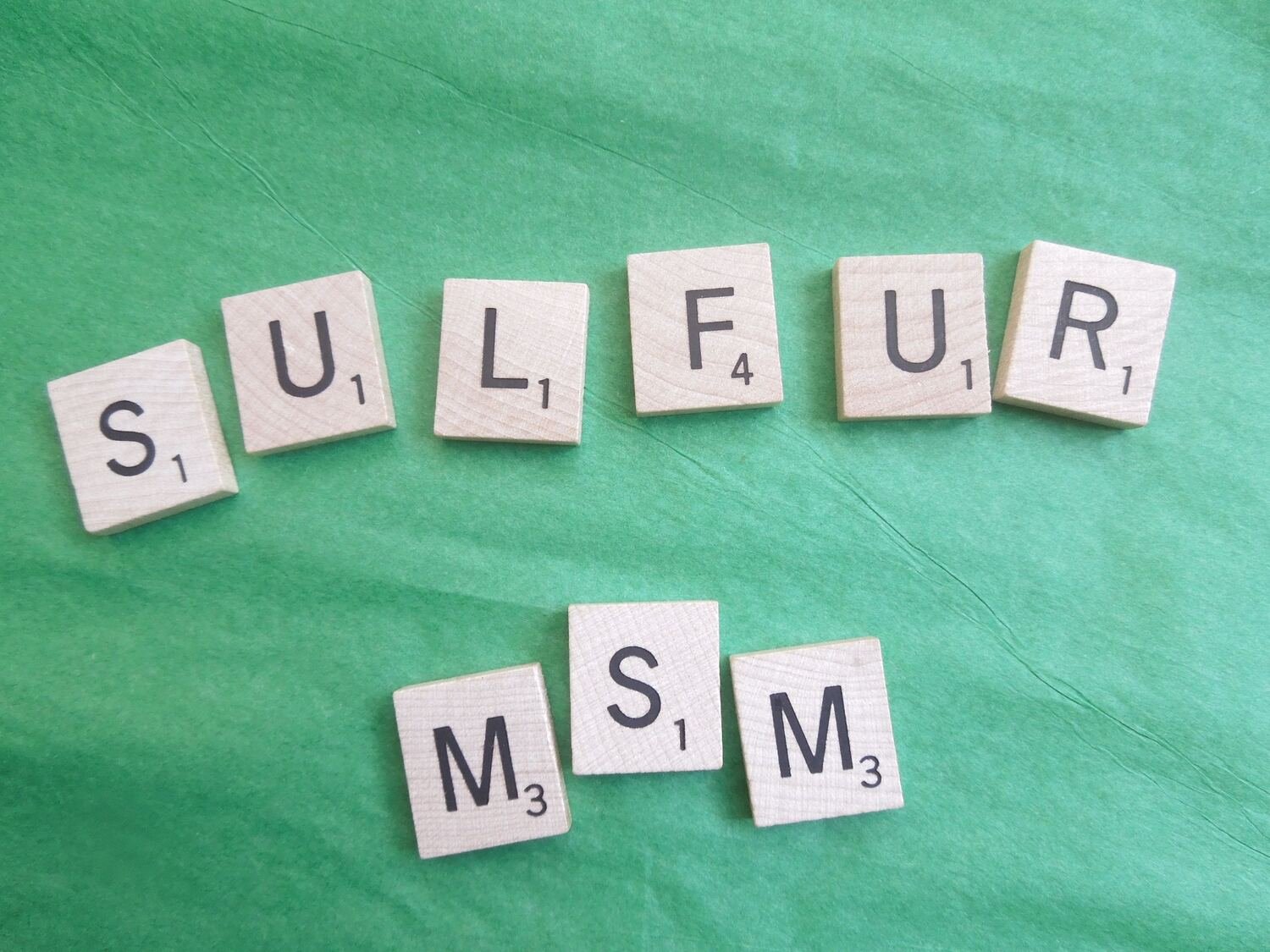 MSM – jak fungují doplňky na bázi síry