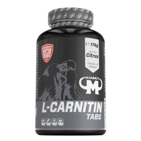 L-Carnitin Tabs (Rozpustné tablety na cucání) - Mammut Nutrition