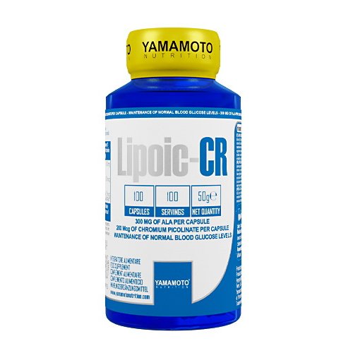 Lipoic-CR (kyselina alfa-lipoová ALA + chróm) - Yamamoto 