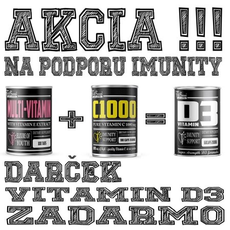 Multi-Vitamin + C 1000 + Vitamín D3 Zadarmo - FitBoom