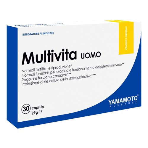 Multivita Uomo (sestavený speciálně pro potřeby mužů) - Yamamoto