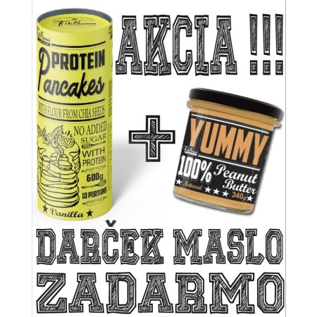 Protein Pancakes + Yummy Peanut Butter Zdarma - FitBoom