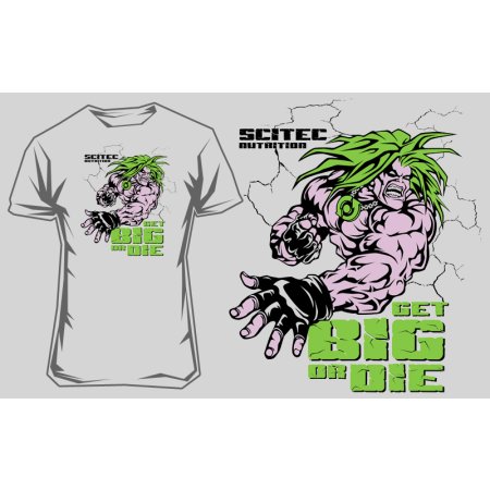 Tričko Get Big Or Die 2 - Scitec Nutrition