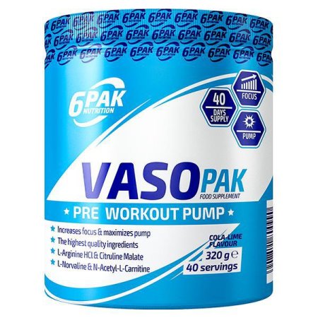 VASO PAK - 6PAK Nutrition