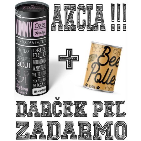 Yummy Oats Porridge + Bee Pollen Zdarma - FitBoom