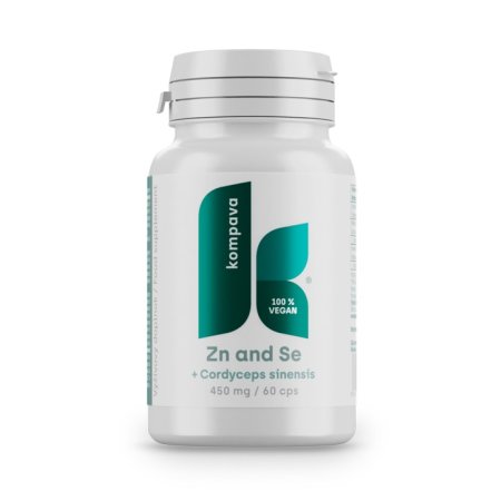 Zinc and Selenium + Cordyceps sinensis - Kompava